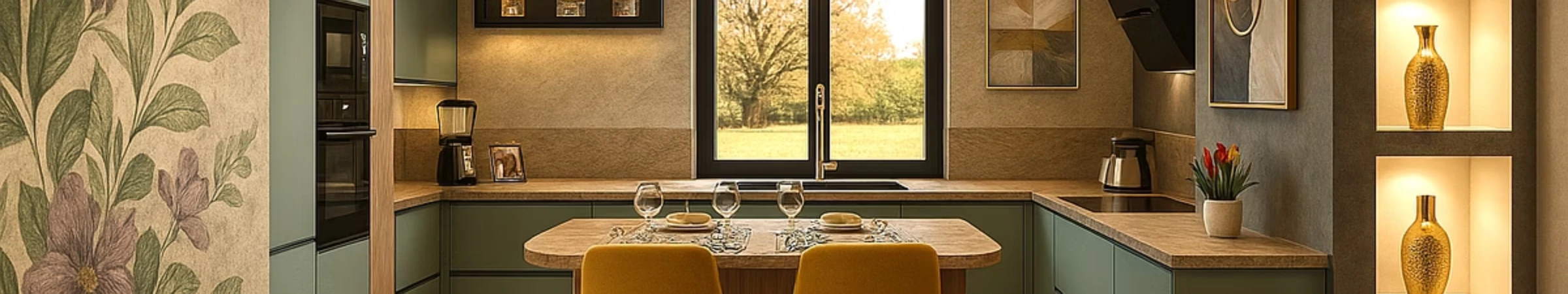 Cuisine ambiance chaleureuse